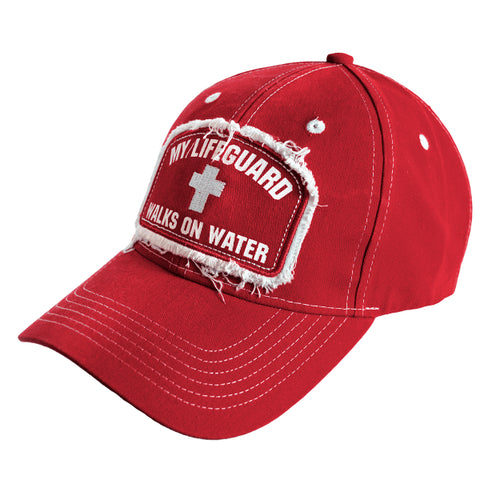Christian Hat - My Lifeguard Walks on Water