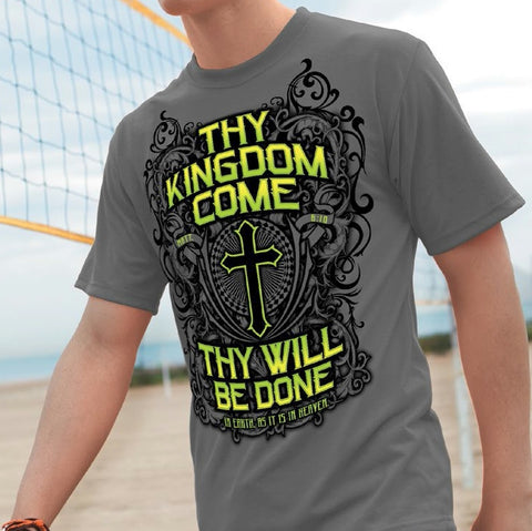 Christian T-shirt Thy Kingdom Come back
