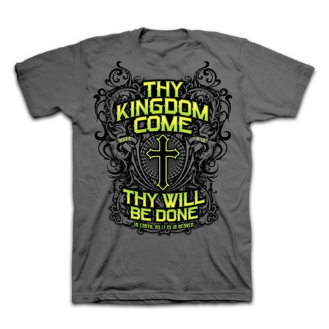 Christian T-shirt Thy Kingdom Come front
