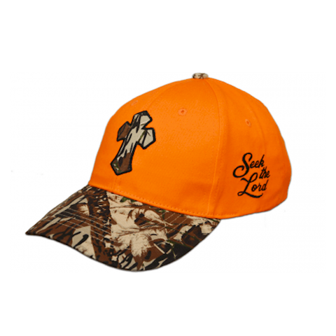 Seek The Lord Camo Cap - Lift Your Cross