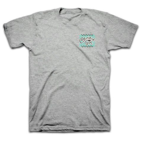 Christian Girls T-Shirt - God's Love Never Fails - Lift Your Cross